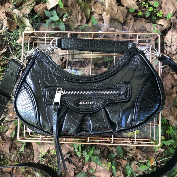 NWT Aldo Crossbody and Hand Bag 💼 Black - Picture 3 of 10